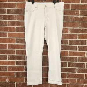 Rock & Republic Berlin cream white jeans pants